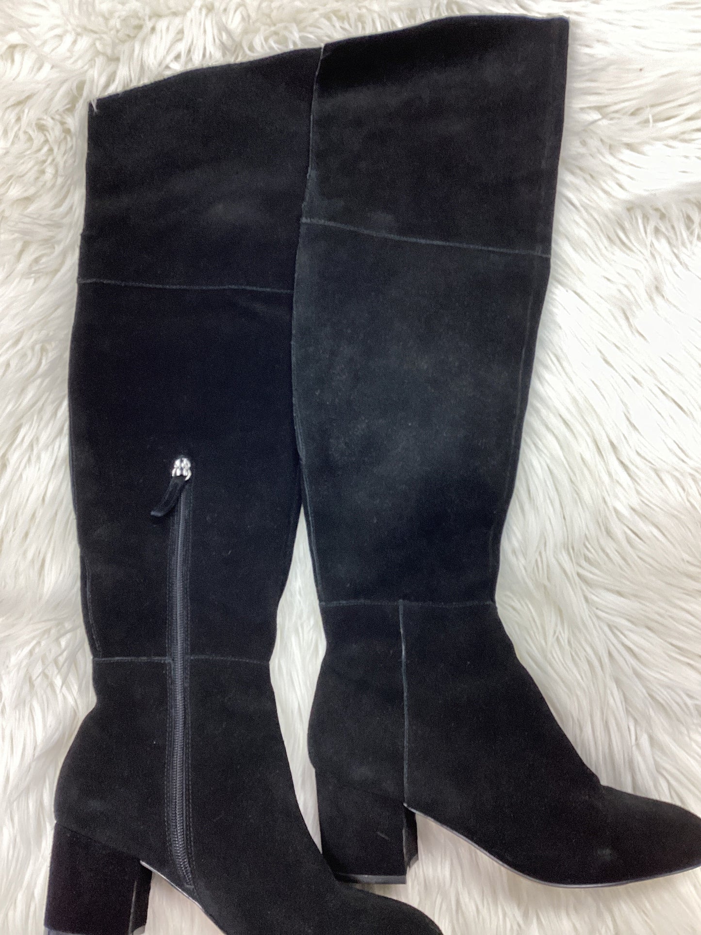 Boots Over-The-Knee Heels By White House Black Market In Black, Size:8.5