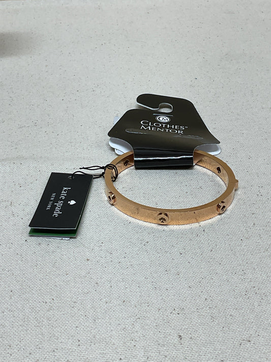 Bracelet Designer By Kate Spade In Rose Gold