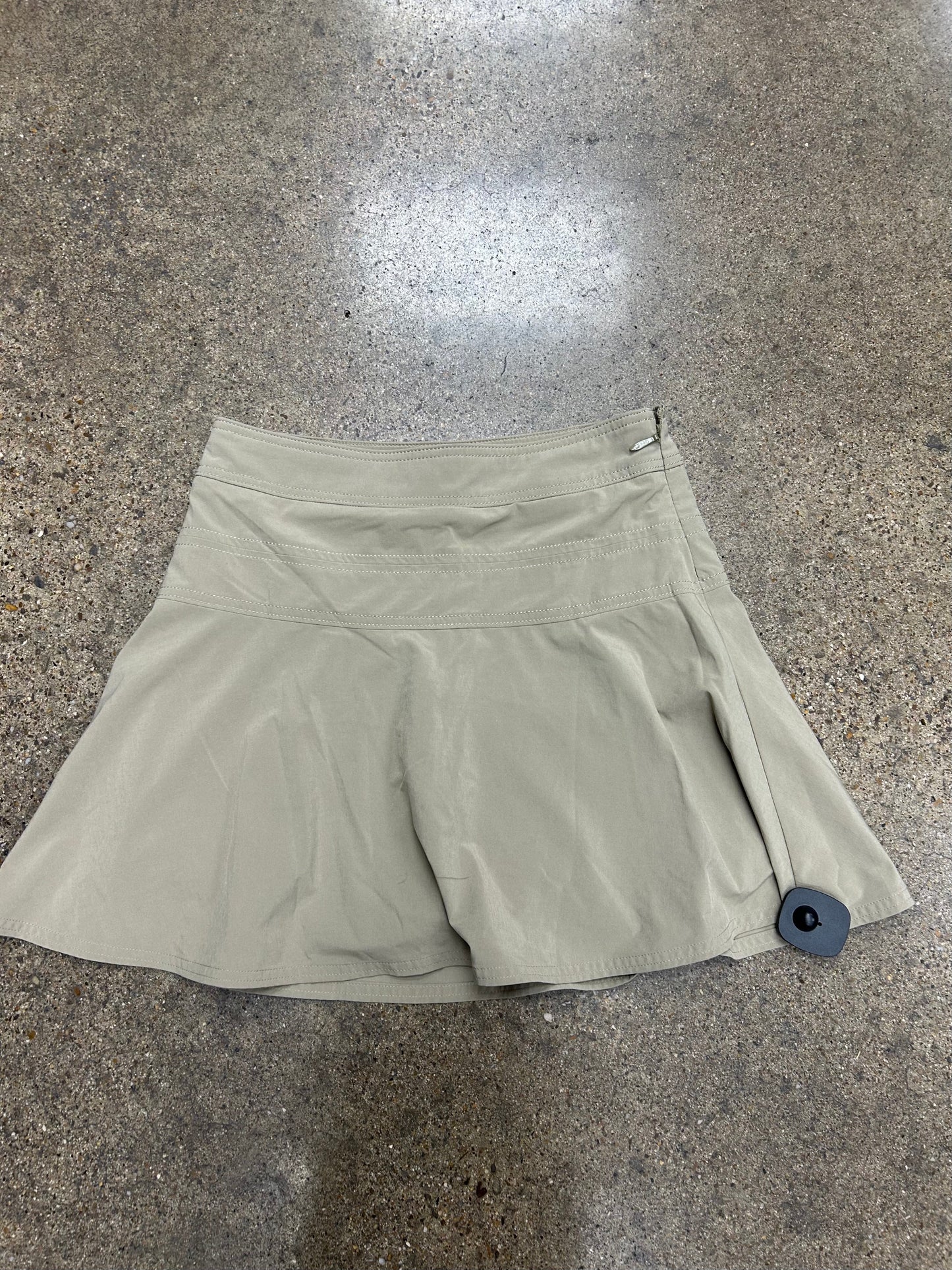 Athletic Skort By Athleta In Tan, Size:0
