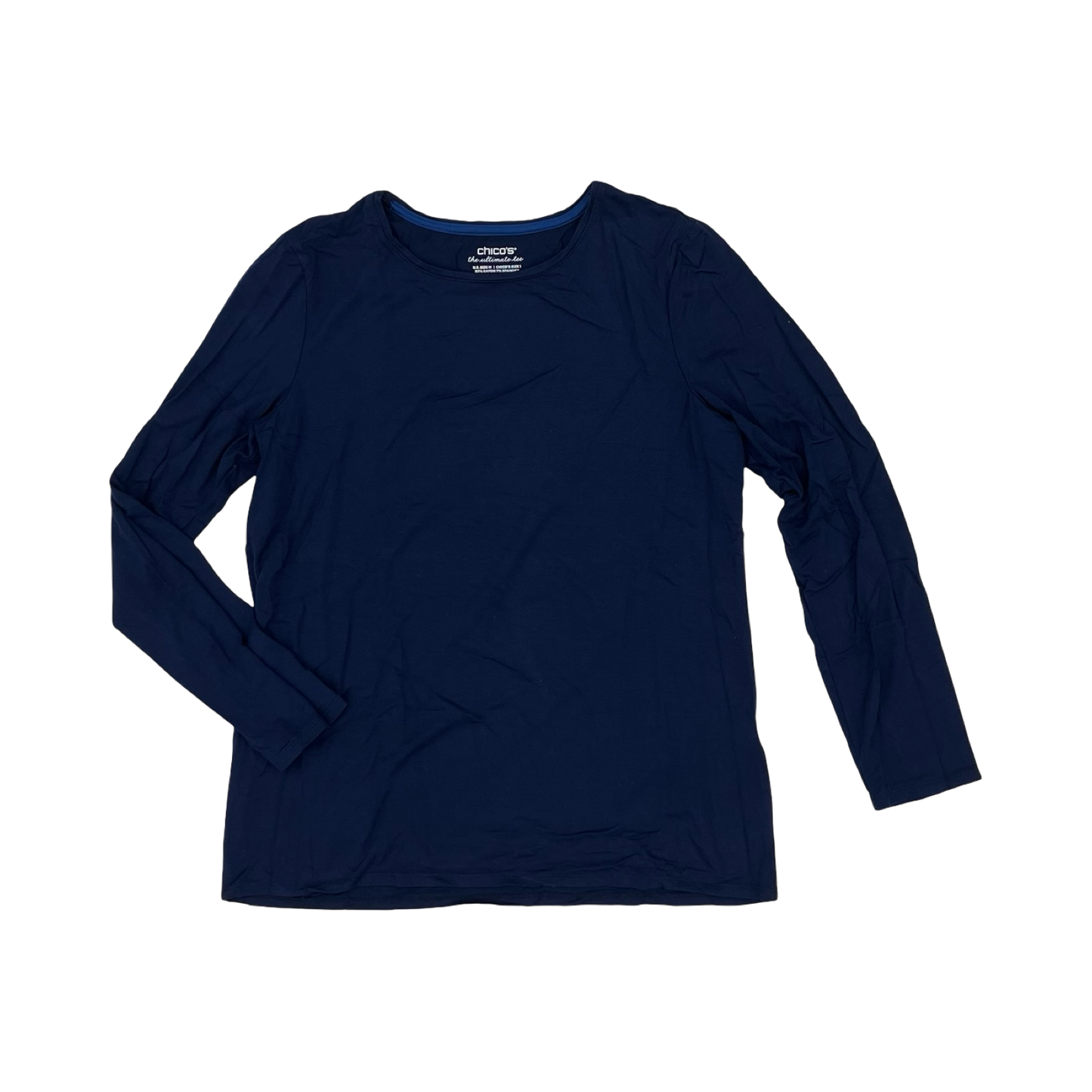 Top Ls By Chicos In Blue, Size:M