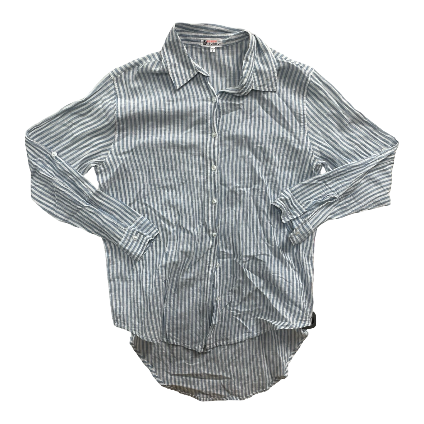 Top Ls By Sundry In Blue & White, Size:Xs