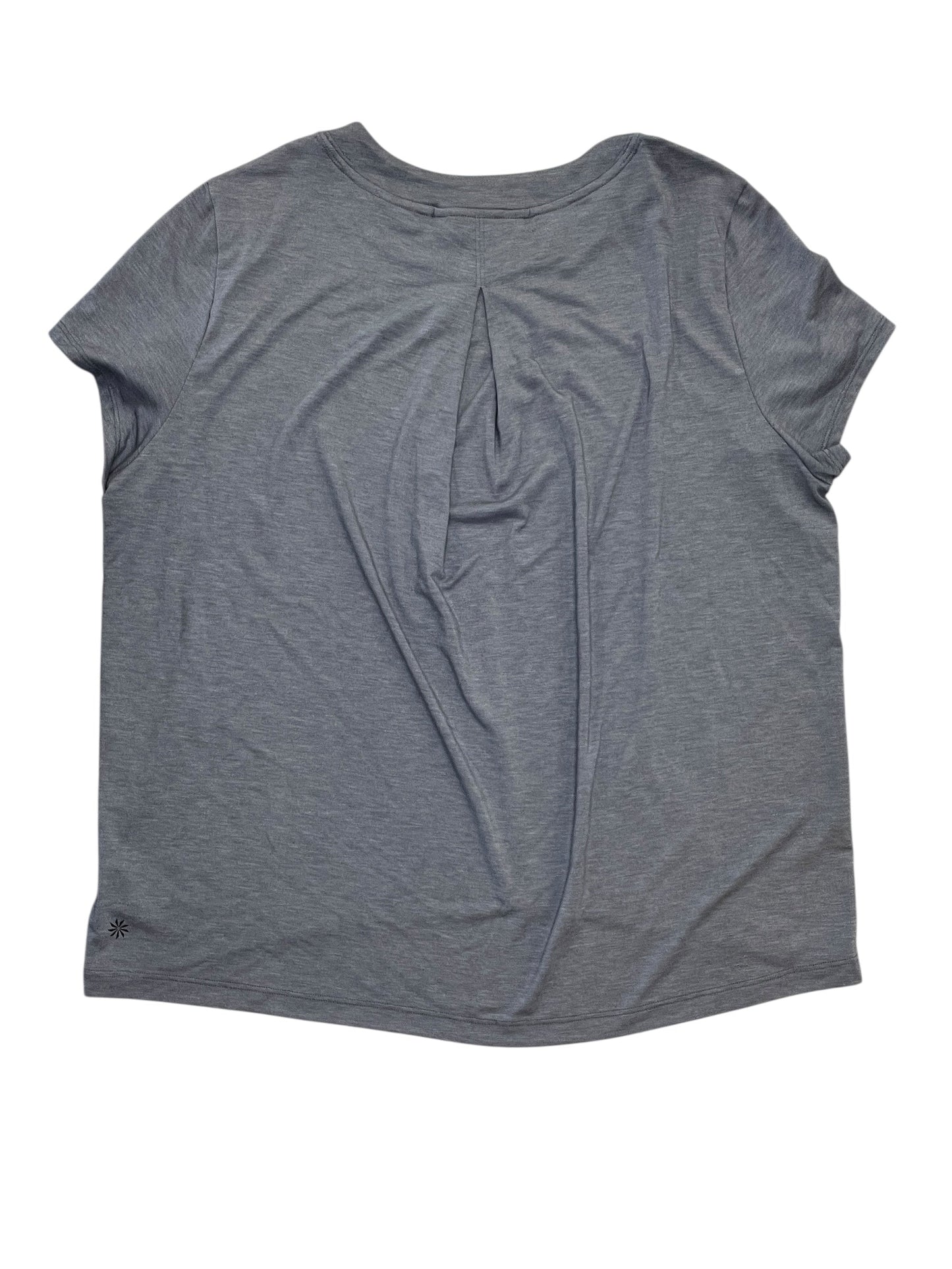 Top Ss Basic By Athleta In Grey, Size:S