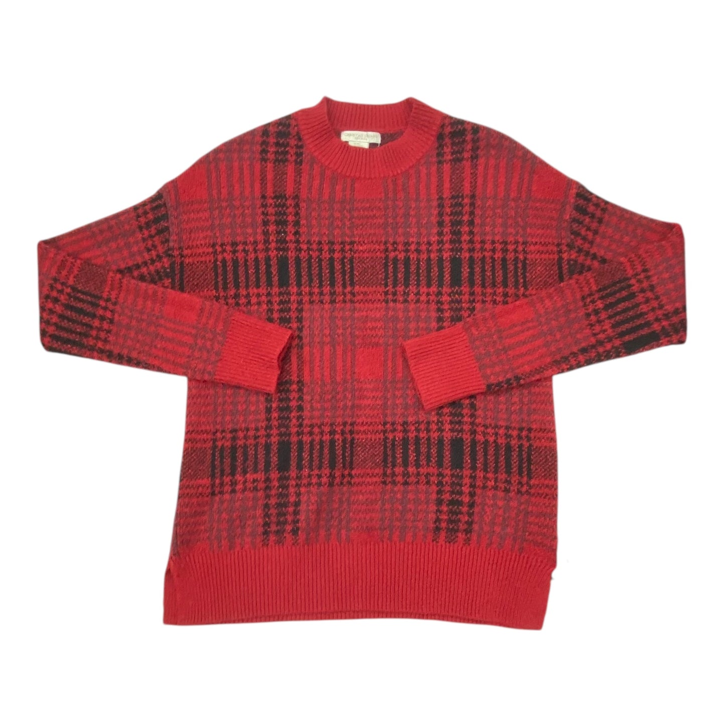 Sweater By Christian Siriano In Red, Size:Xs