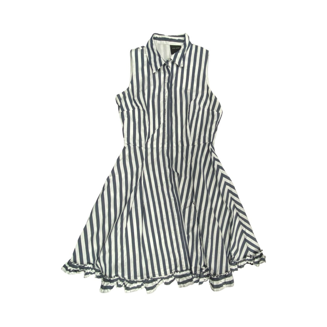 Dress Casual Midi By Alex Marie In Striped Pattern, Size:S