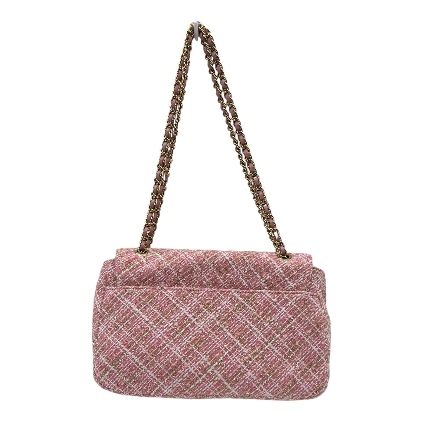 Handbag Designer By Karl Lagerfeld In Pink, Size:Medium