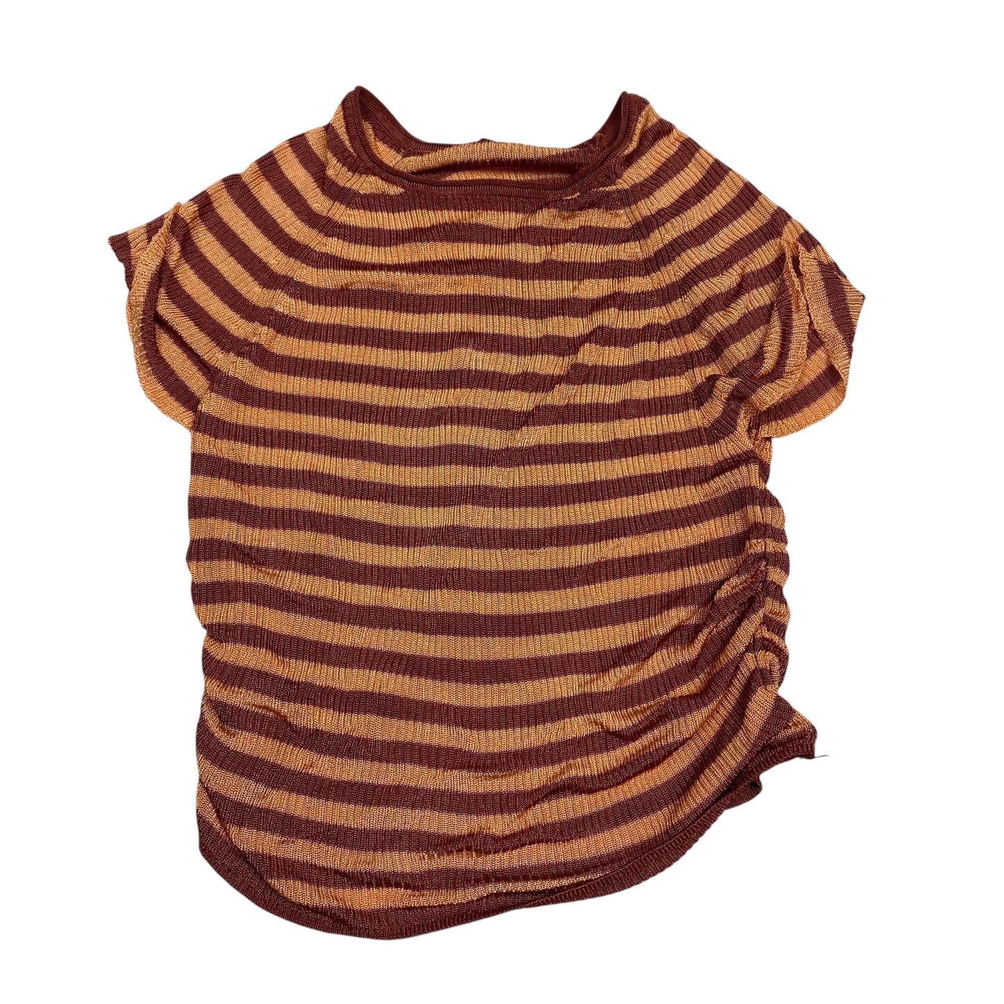 Top Ss By Free People In Brown & Orange, Size:Xs