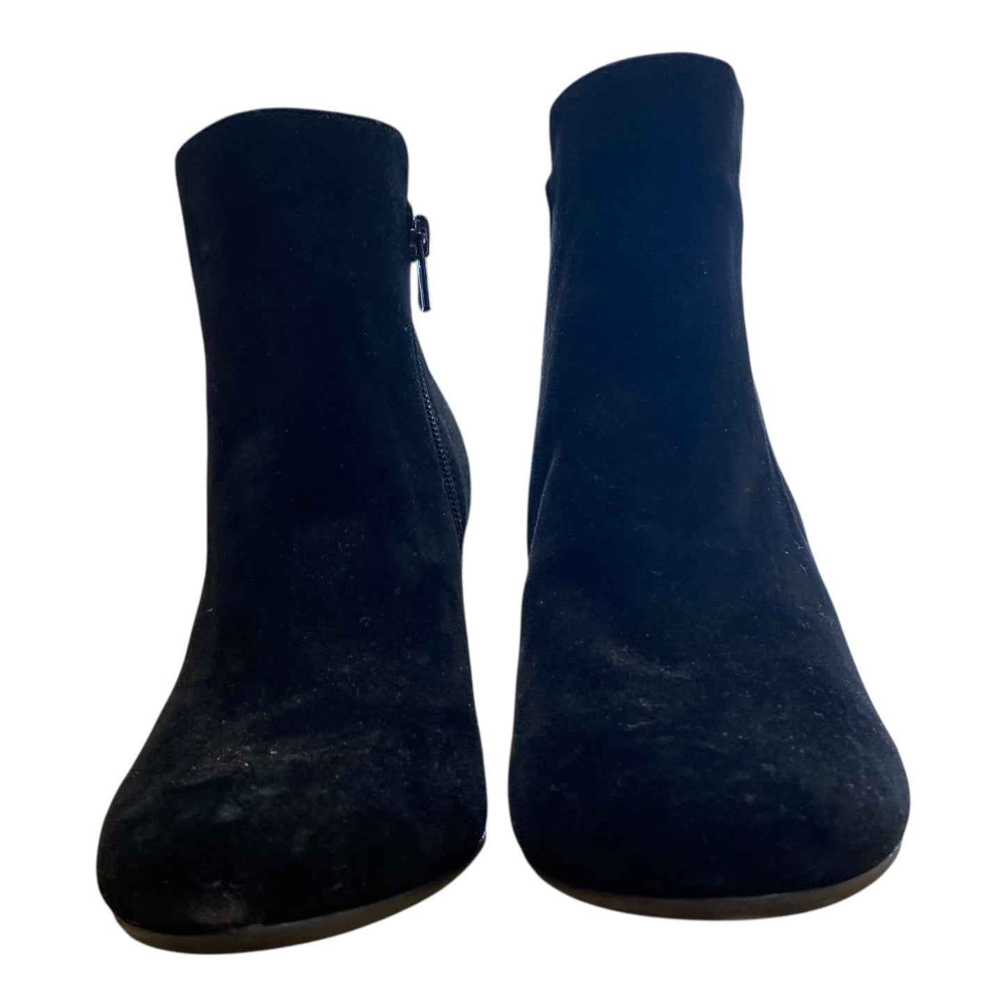 Boots Ankle Heels By Alex Marie In Black, Size:6.5