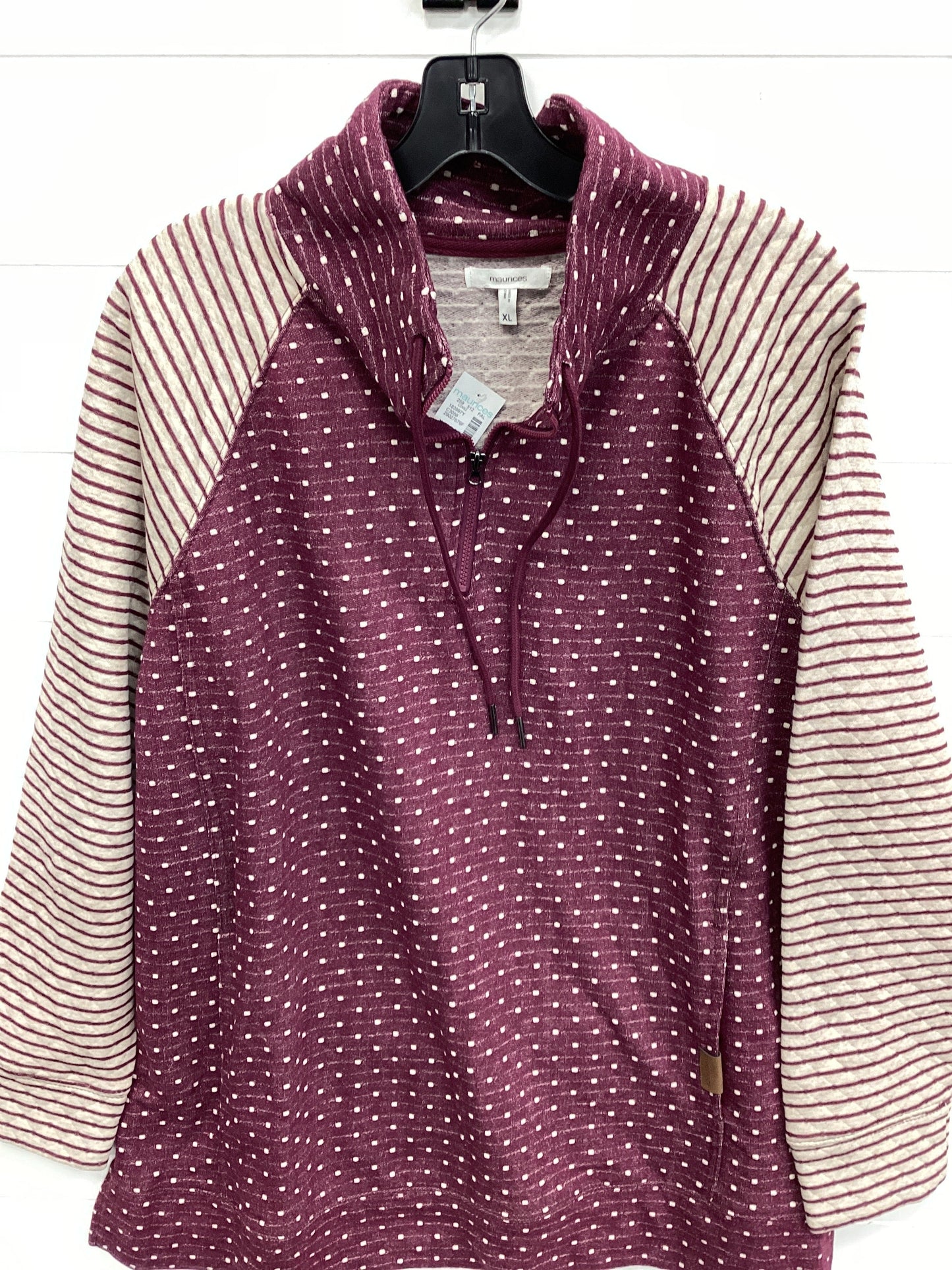 Top Ls By Maurices In Purple, Size:Xl
