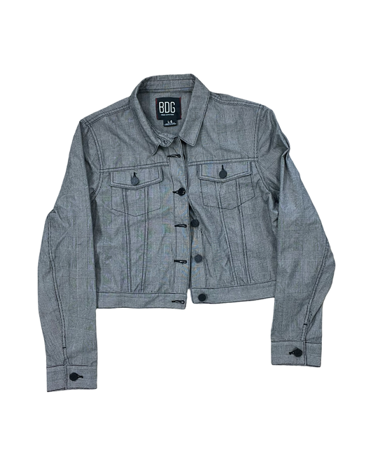 Jacket Other By Urban Outfitters In Black & White, Size:L