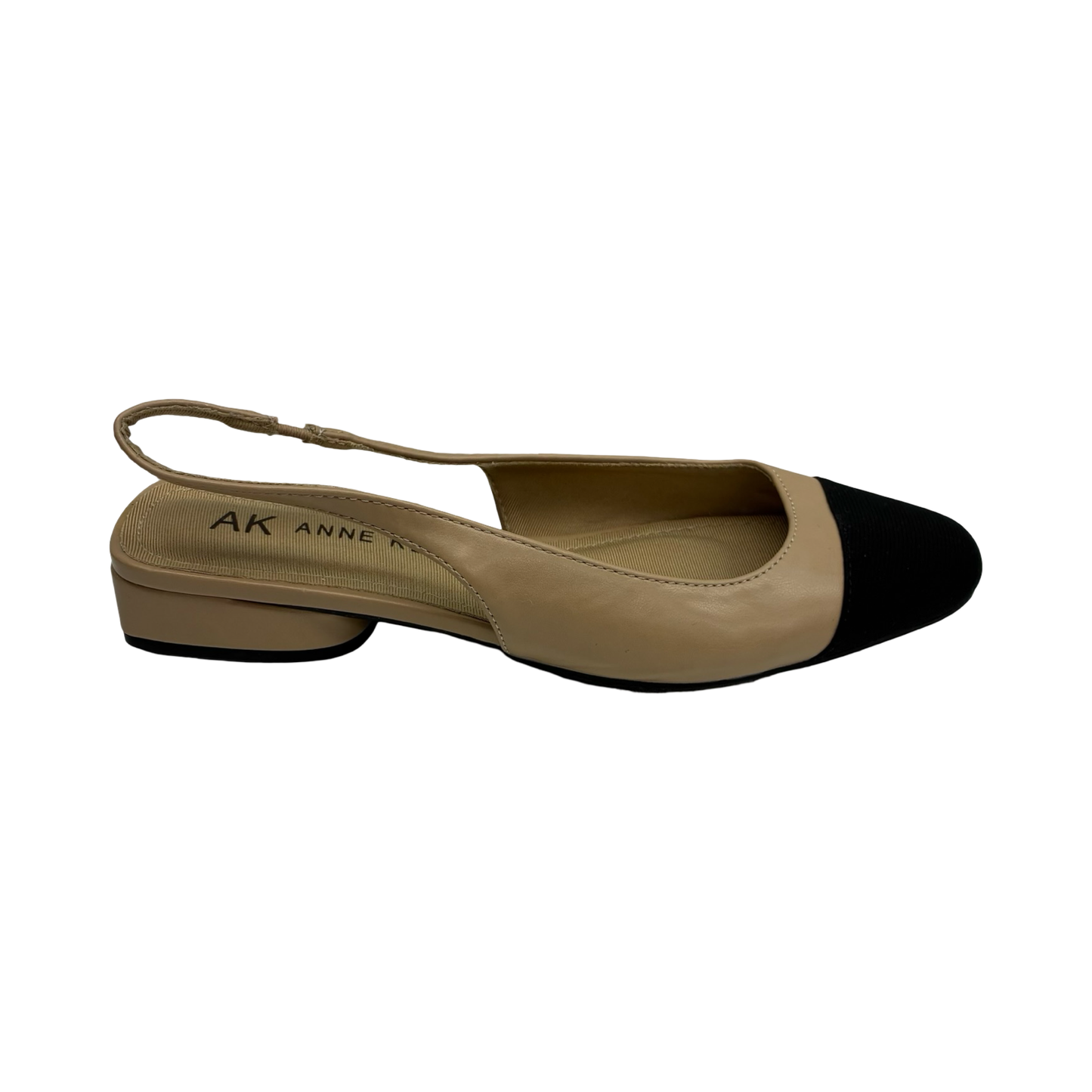 Shoes Heels Block By Anne Klein In Black & Tan, Size:8.5
