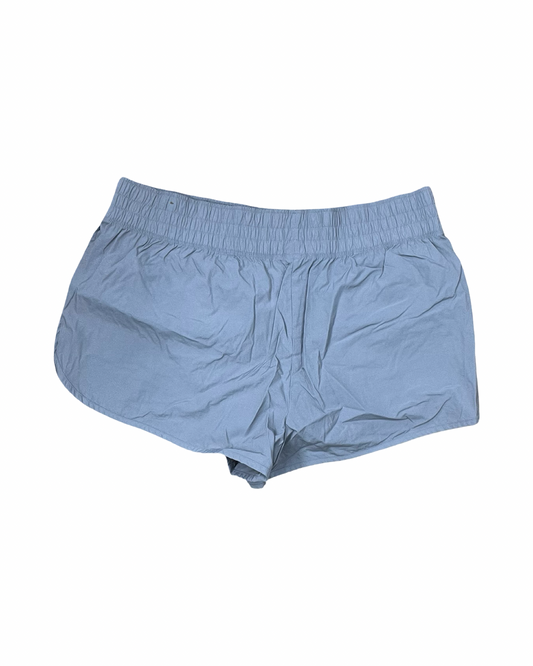 Athletic Shorts By Pink In Grey, Size:1X
