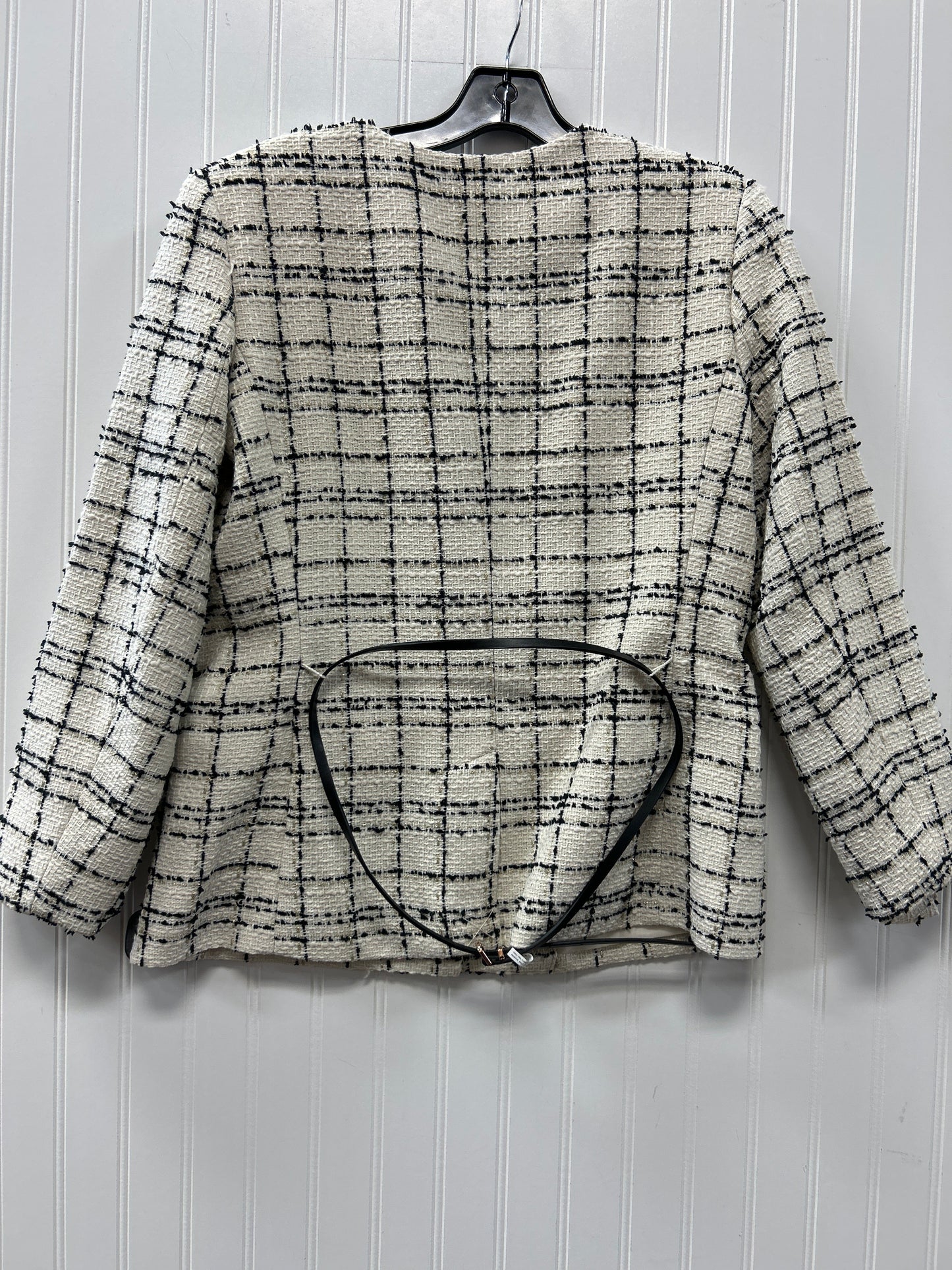 Blazer By Liz Claiborne In Striped Pattern, Size:4