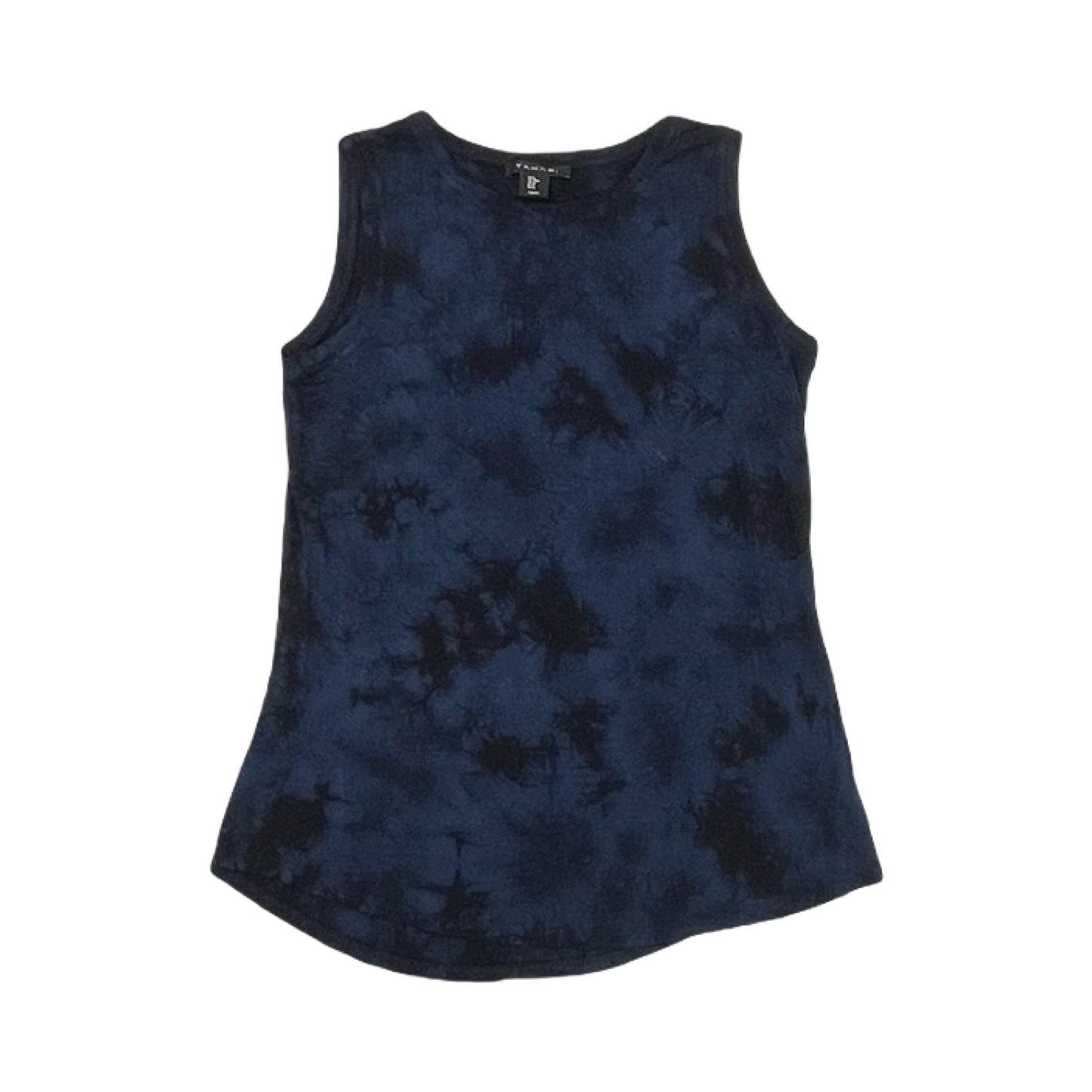 Top Sleeveless By Tahari In Tie Dye Print, Size:M