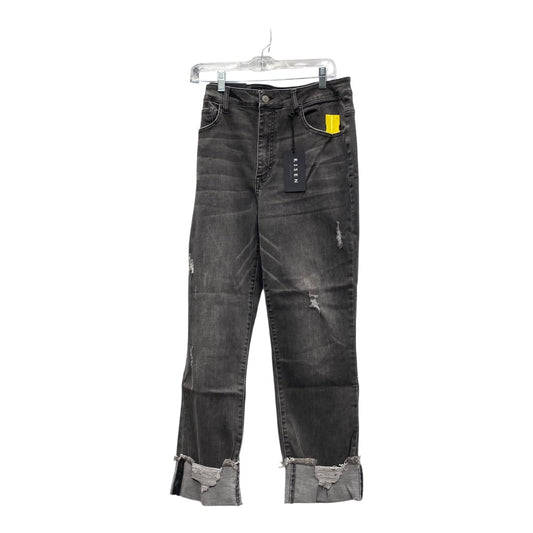 Jeans Cropped By Risen In Black, Size:18