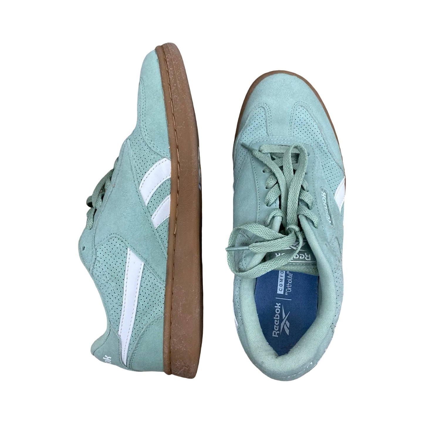 Shoes Sneakers By Reebok In Green, Size:8
