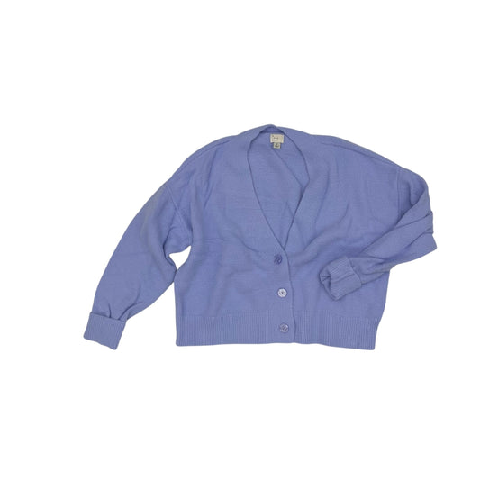 Sweater Cardigan By A New Day In Purple, Size:M