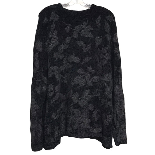 Sweater By J. Jill In Black, Size:4X