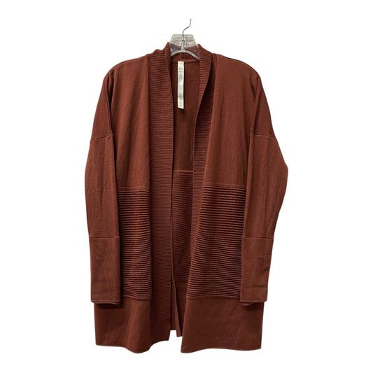 Sweater Cardigan By Lululemon In Brown, Size:M