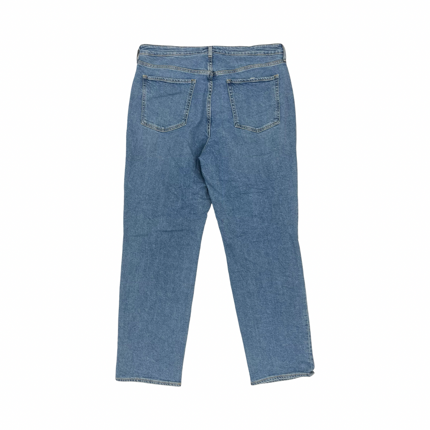 Jeans Straight By Old Navy In Blue Denim, Size:18