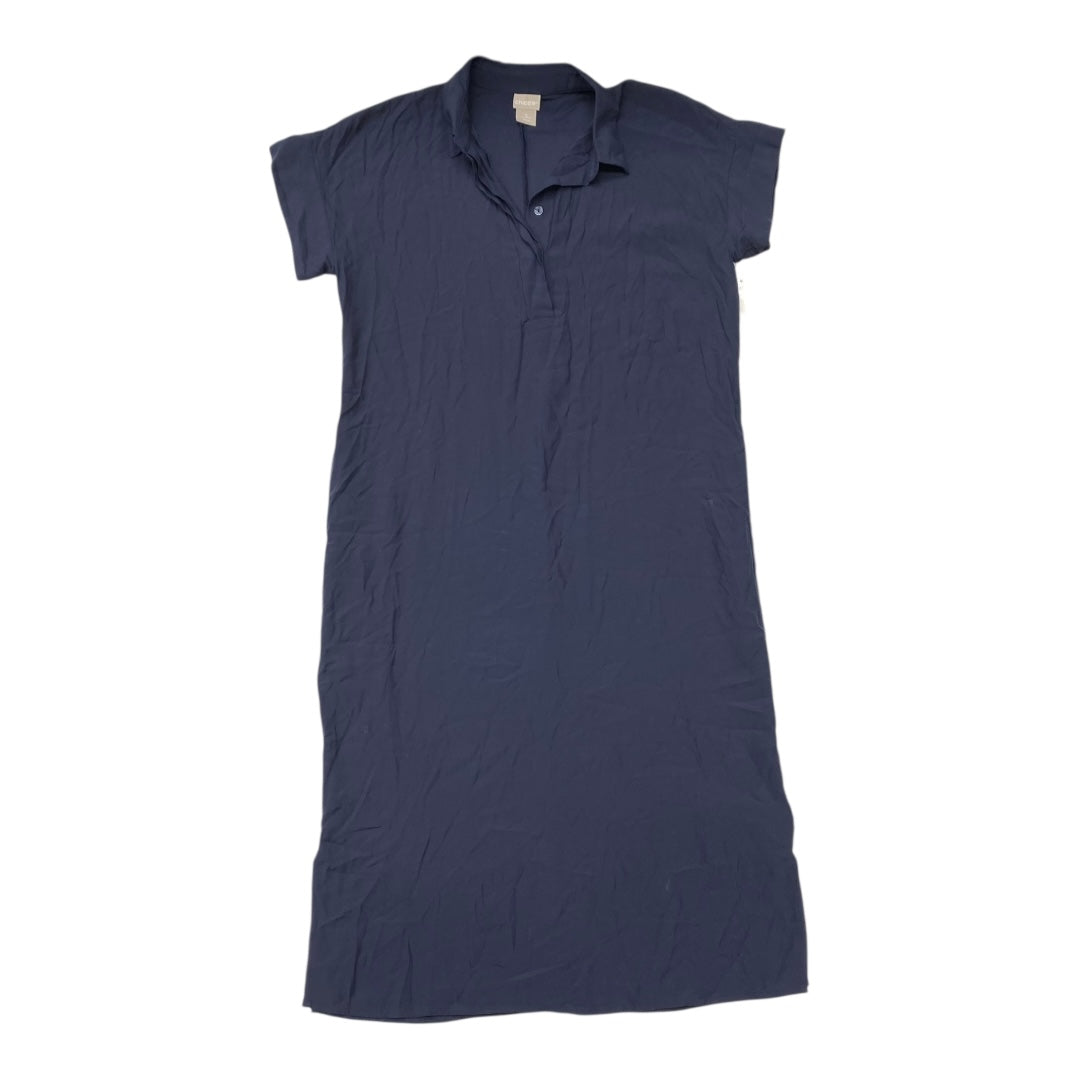 Dress Casual Midi By Chicos In Navy, Size:S