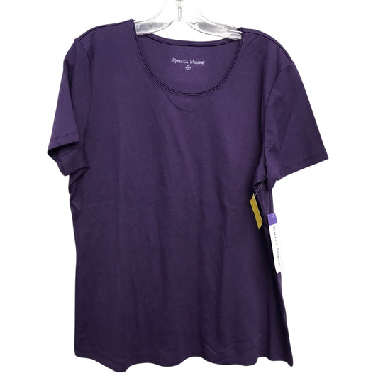 Top Ss By Rebecca Malone In Purple, Size:Xl