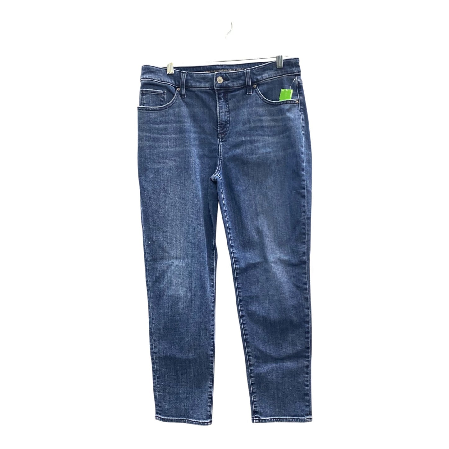 Jeans Skinny By Dkny In Blue, Size:22