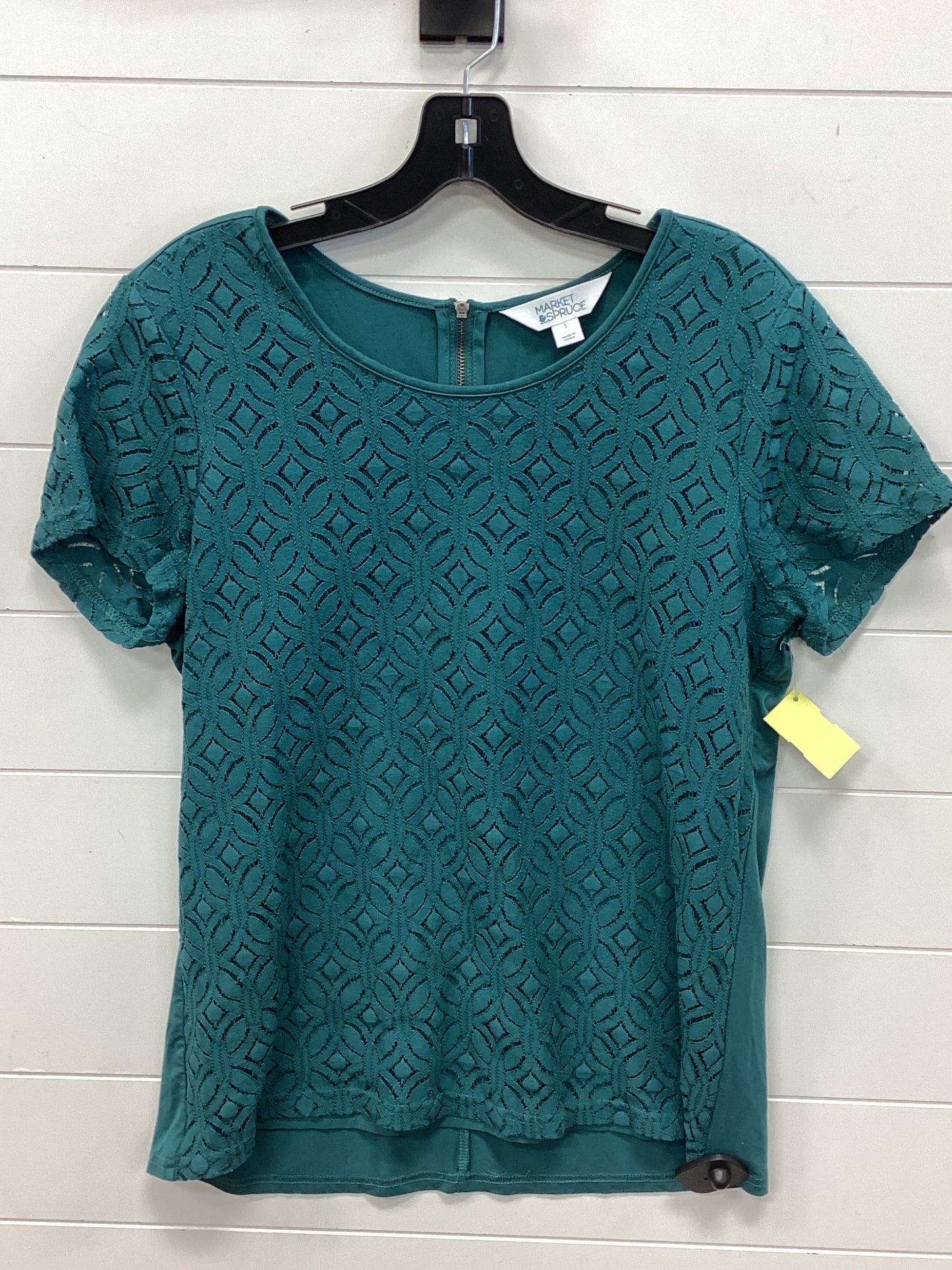 Top Ss By Market & Spruce In Teal, Size:L