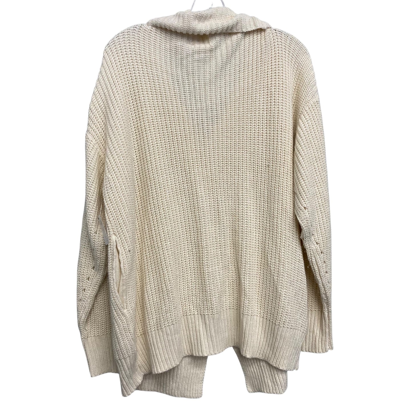 Sweater Cardigan By Blu Pepper In Beige, Size:S