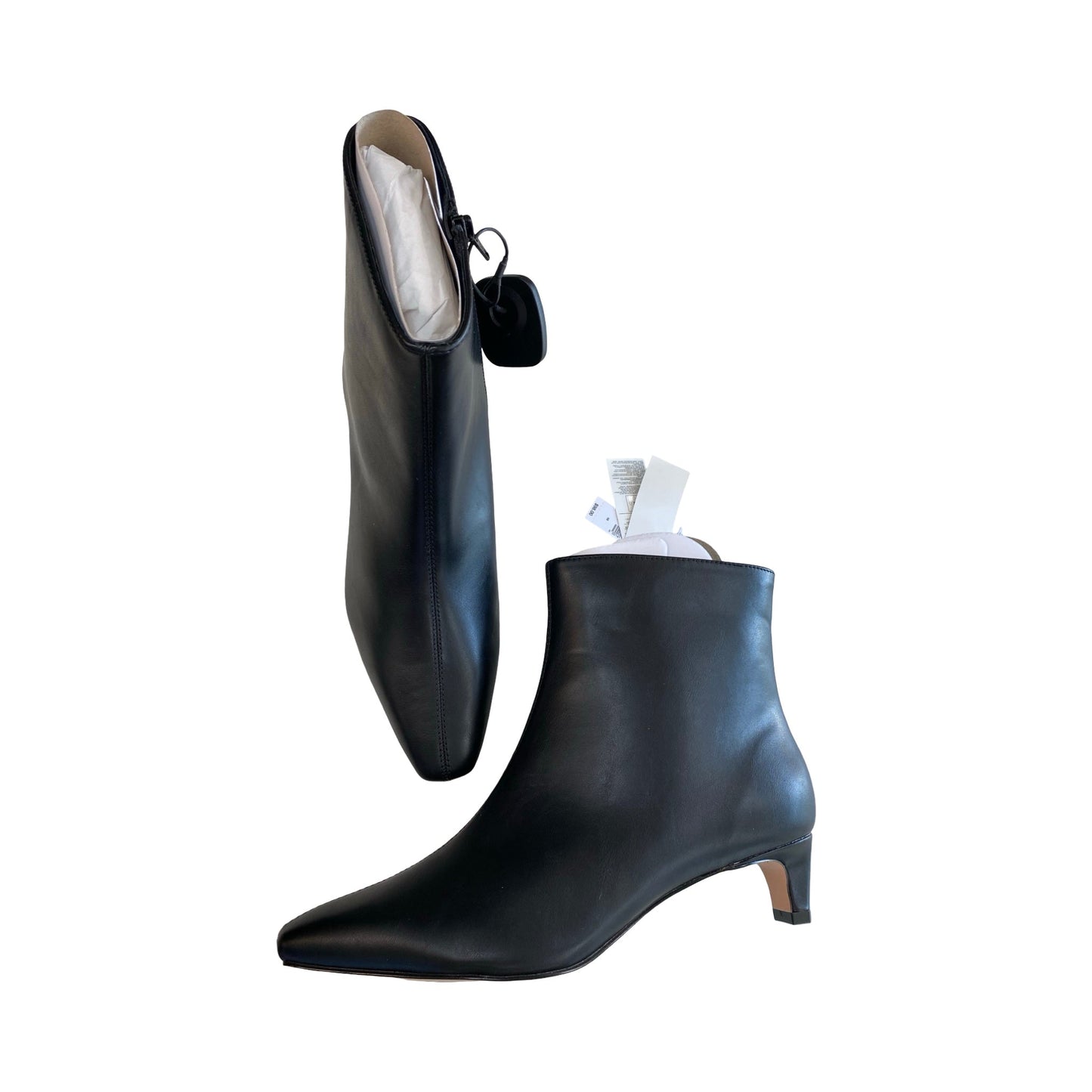 Boots Ankle Heels By Gap In Black, Size:10
