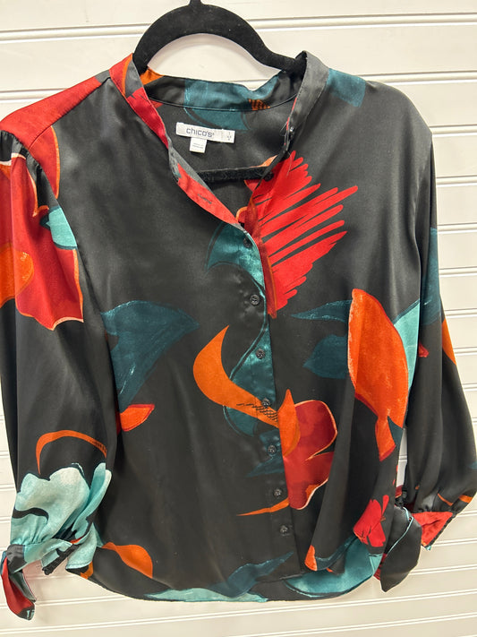 Top Ls By Chicos In Black, Size:M