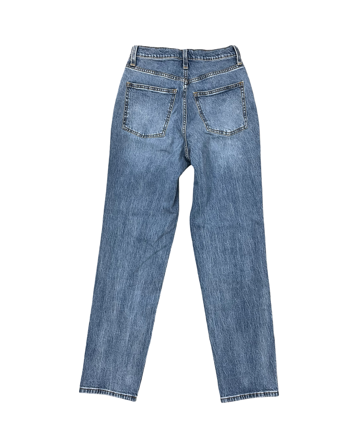 Jeans Straight By Universal Thread In Blue Denim, Size:4