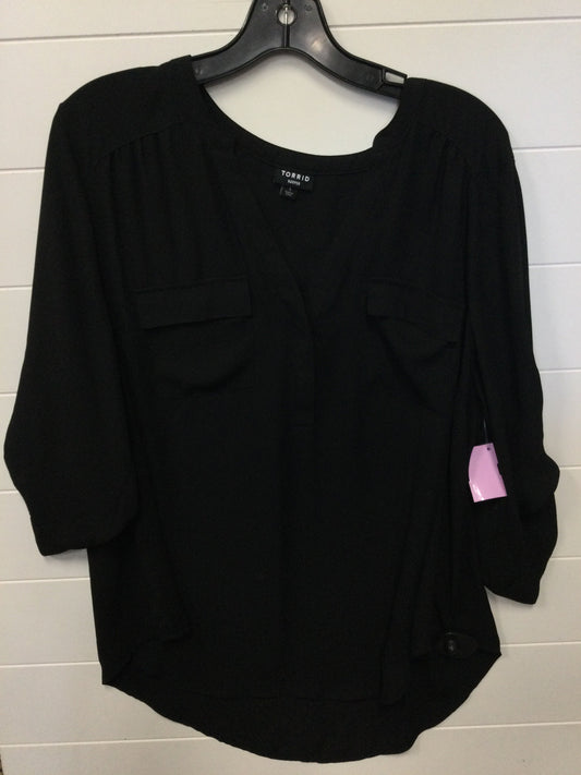 Top Ls By Torrid In Black, Size:1X