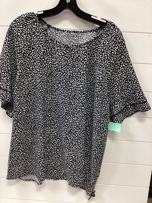 Top Ss By Clothes Mentor In Black, Size:2X