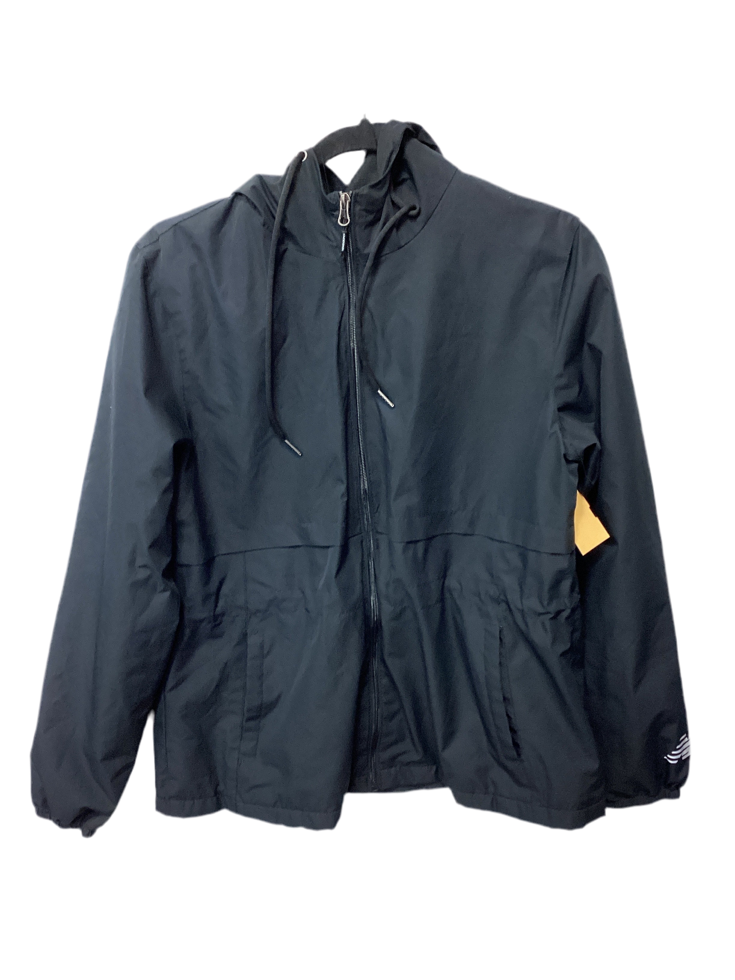 Athletic Jacket By New Balance In Black, Size:L