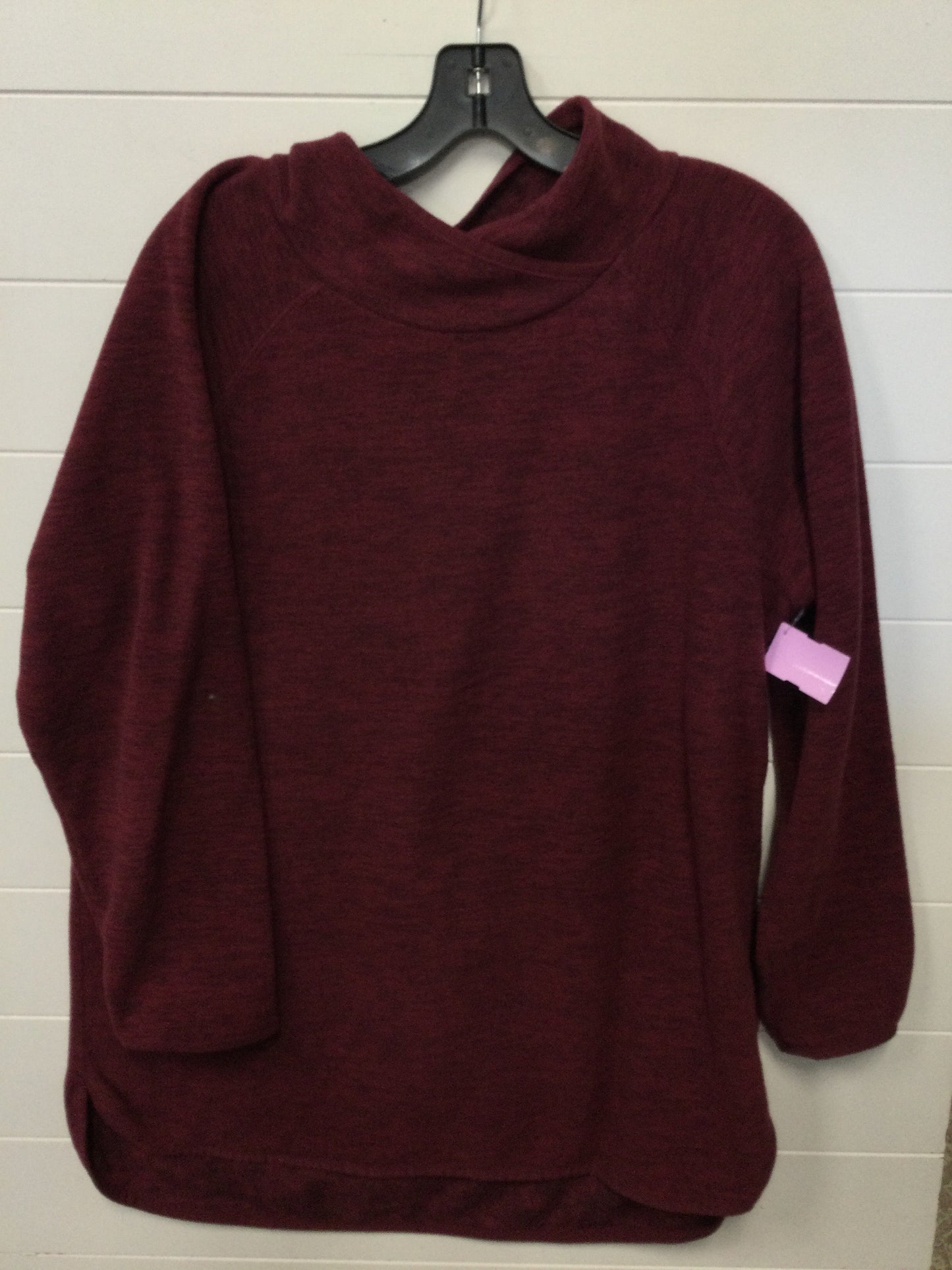 Athletic Fleece By Tek Gear In Maroon, Size:Xl