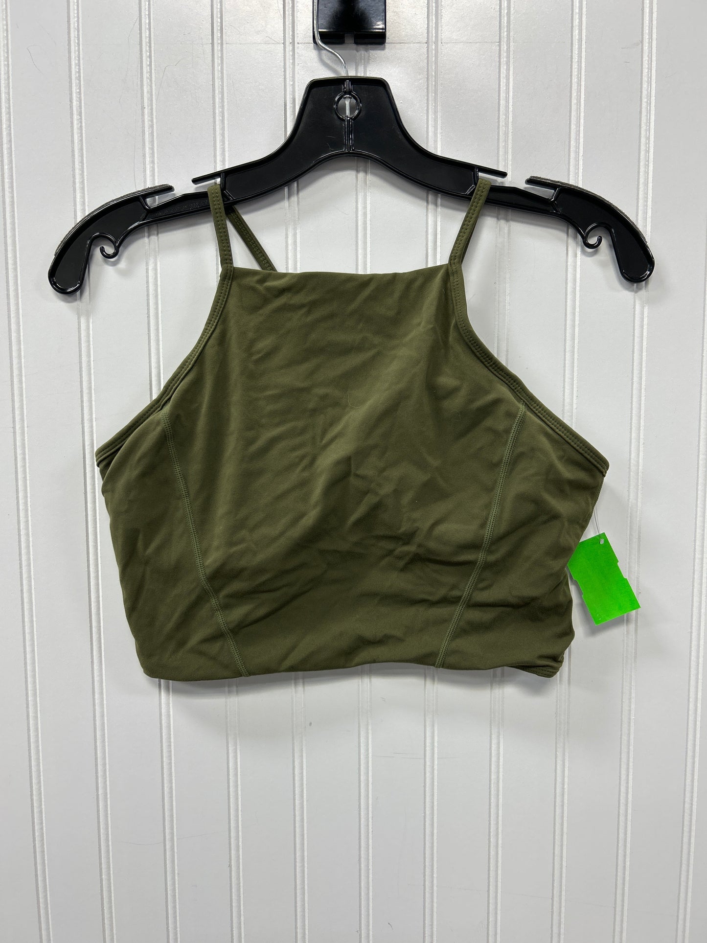 Athletic Tank Top By Buffbunny In Green, Size:M