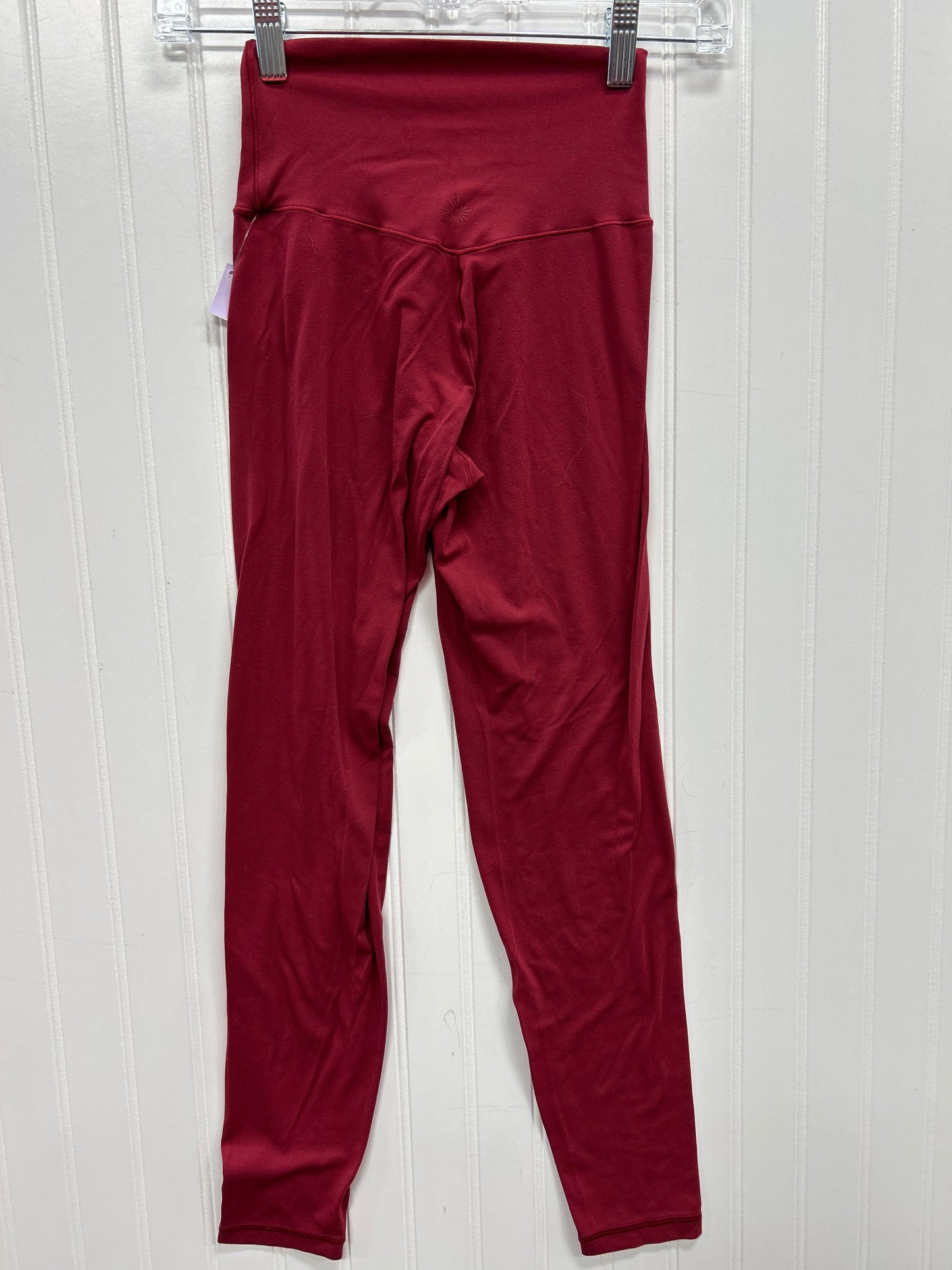 Athletic Leggings By Aerie In Red, Size:S
