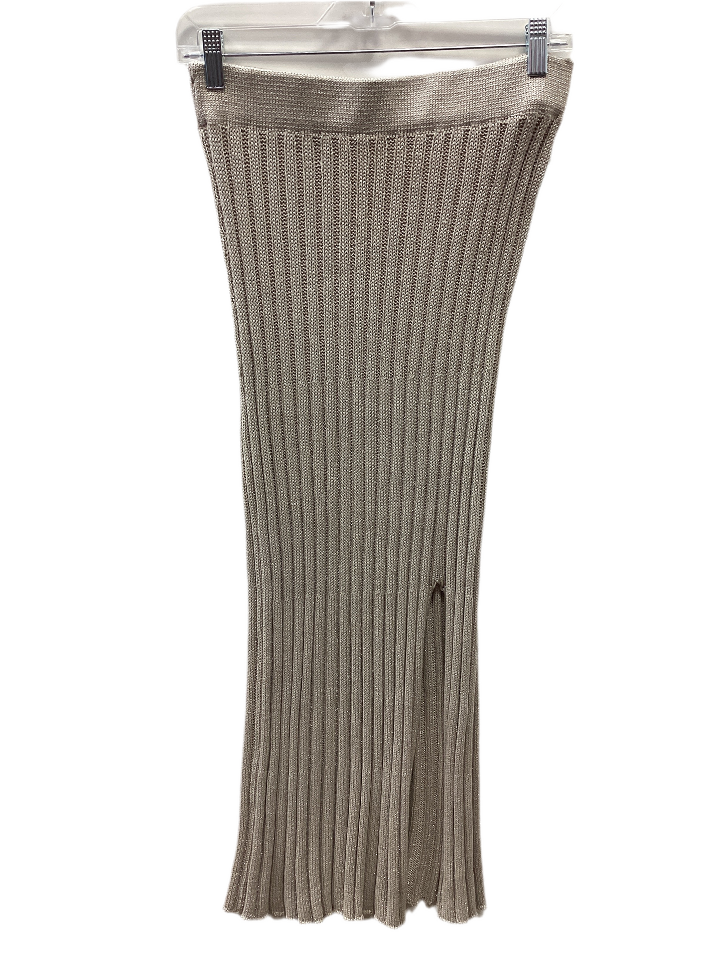 Skirt Maxi By By Together In Silver, Size:M