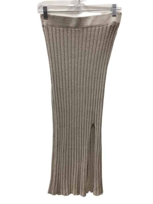 Skirt Maxi By By Together In Silver, Size:M
