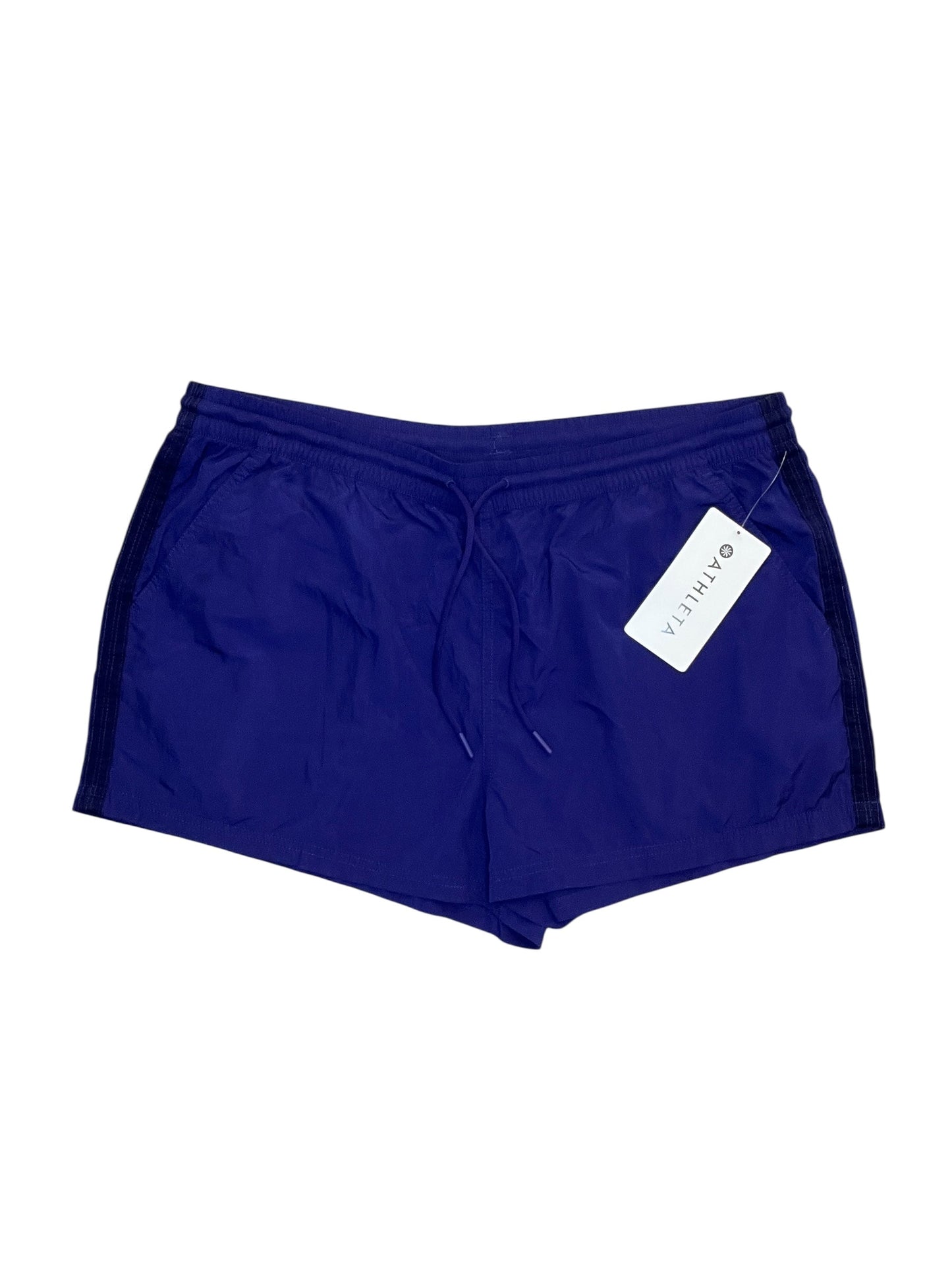 Athletic Shorts By Athleta In Purple, Size:L