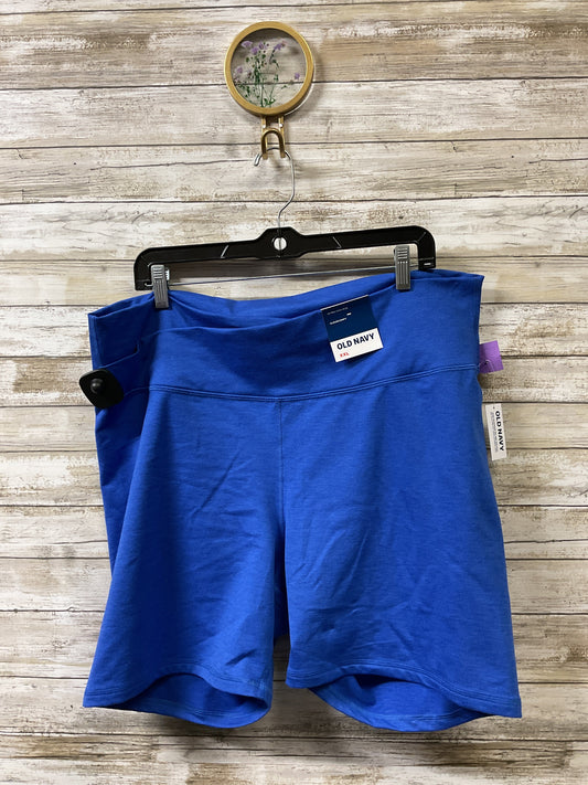 Athletic Shorts By Old Navy In Blue, Size:Xxxl