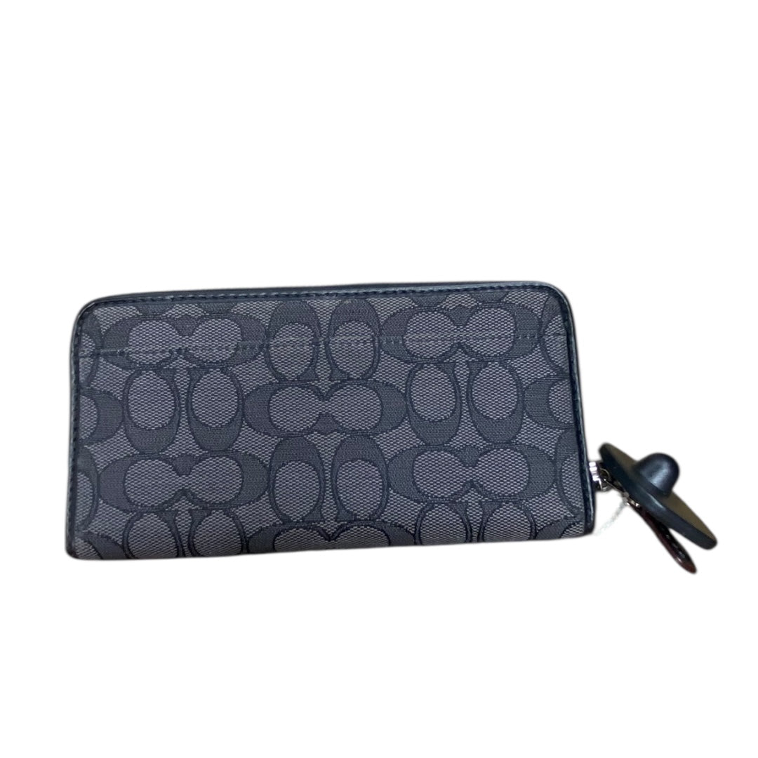 Wallet Designer By Coach In Black, Size:Large