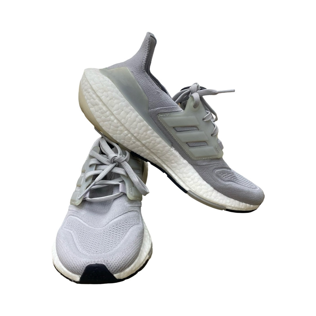 Shoes Athletic By Adidas In Grey, Size:8.5