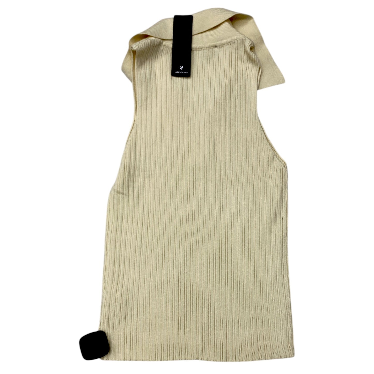 Top Sleeveless By Lulus In Cream, Size:S