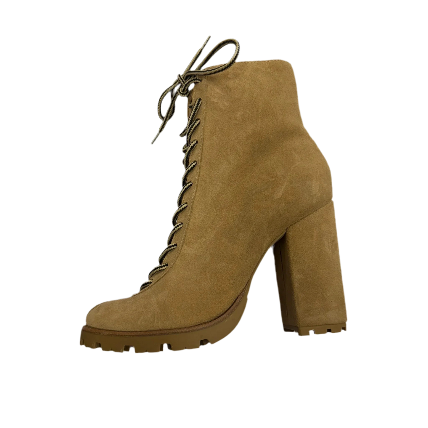 Boots Combat By Cmb In Cream, Size: 10