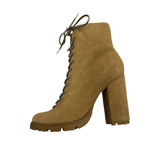 Boots Combat By Cmb In Cream, Size: 10