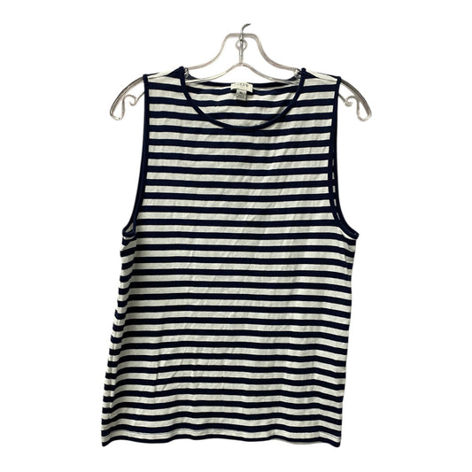 Top Sleeveless By J. Crew In Navy, Size:Xl