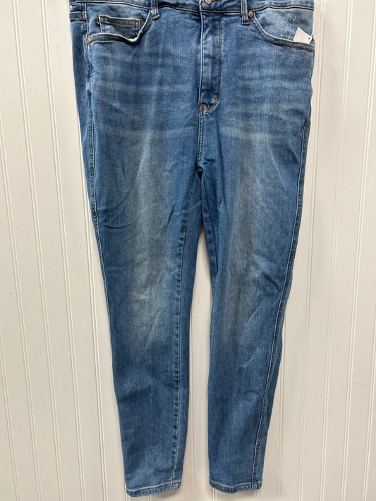 Jeans Skinny By Judy Blue In Blue Denim, Size:12