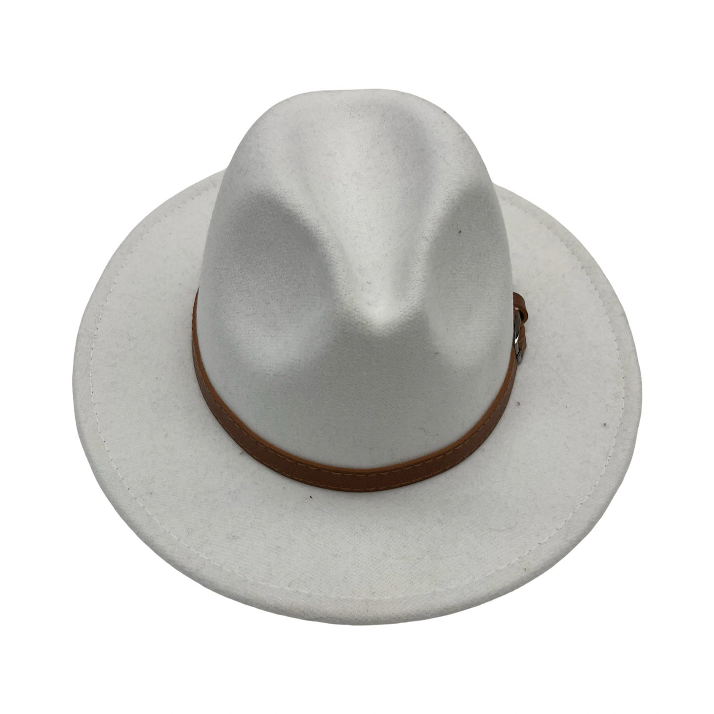 Hat Fedora By Clothes Mentor In White