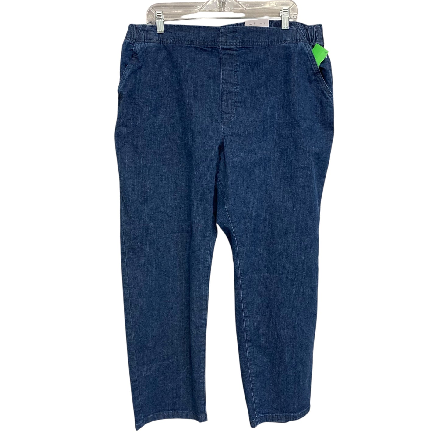 Pants Other By Croft And Barrow In Blue Denim, Size:18